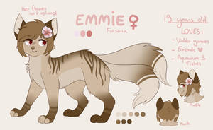 Emmie - Reference 2019 (Main fursona)