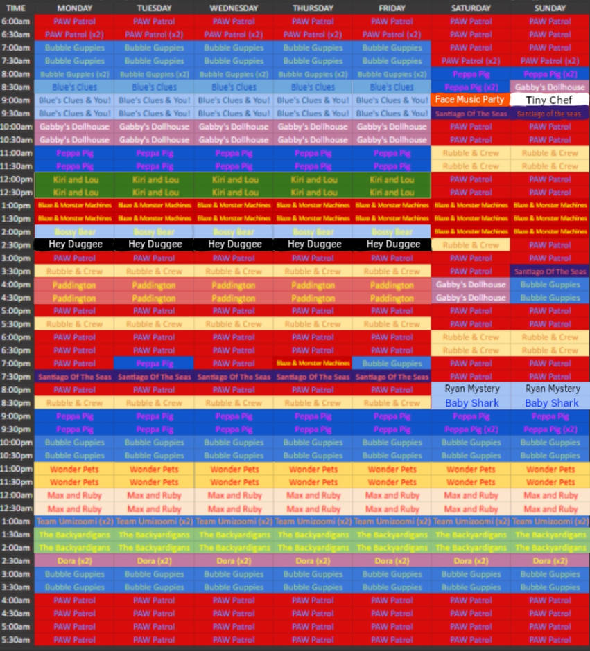 Nick Jr Ideal Schedule By TropicalPunchBoi On DeviantArt nick-jr-ideal-schedule-by-tropicalpunchboi-on-deviantart