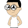 Human Aldrine Little Boy Vector