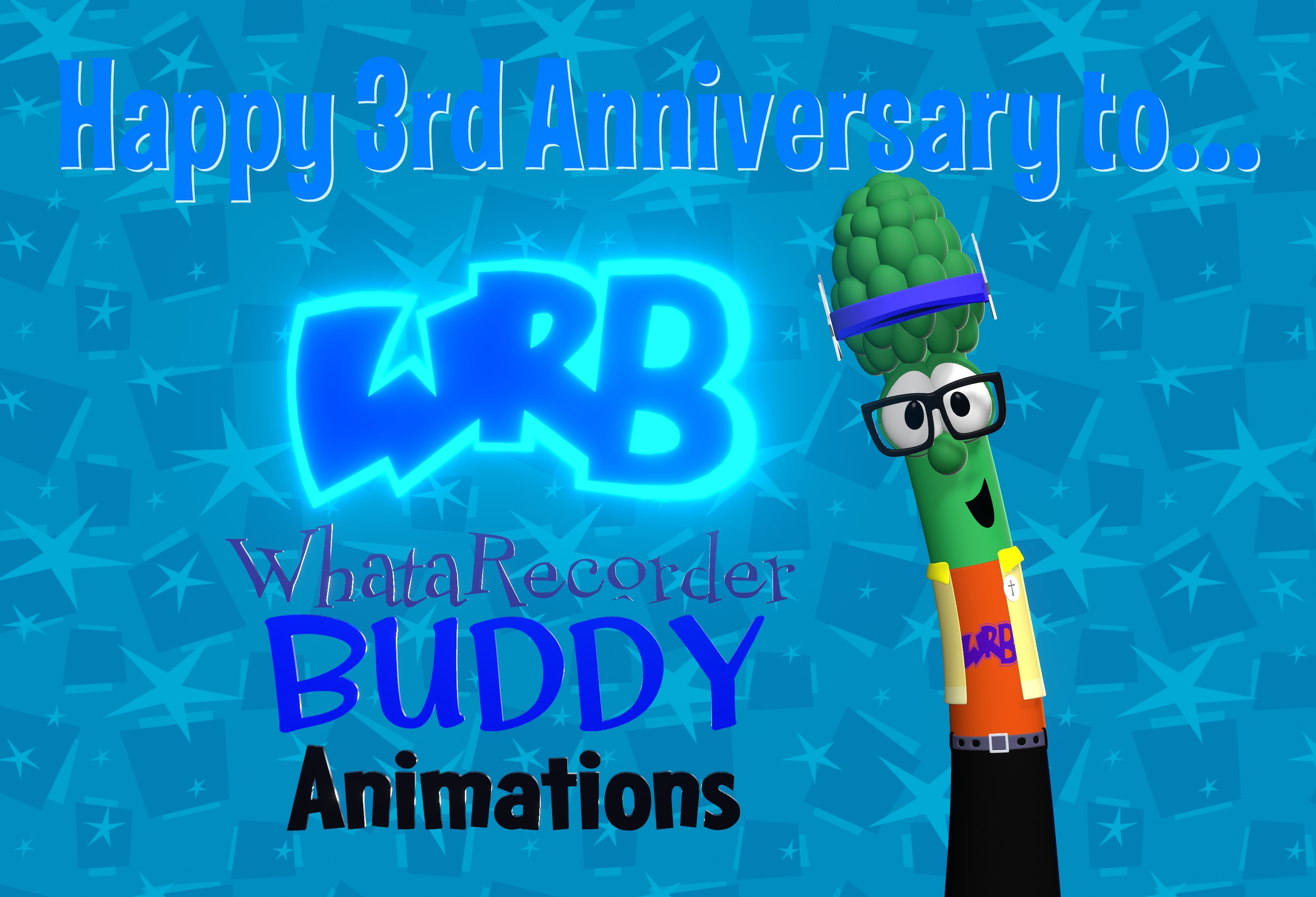 3rd Anniversary to WhataRecorder Buddy Animations by asherbuddy on ...