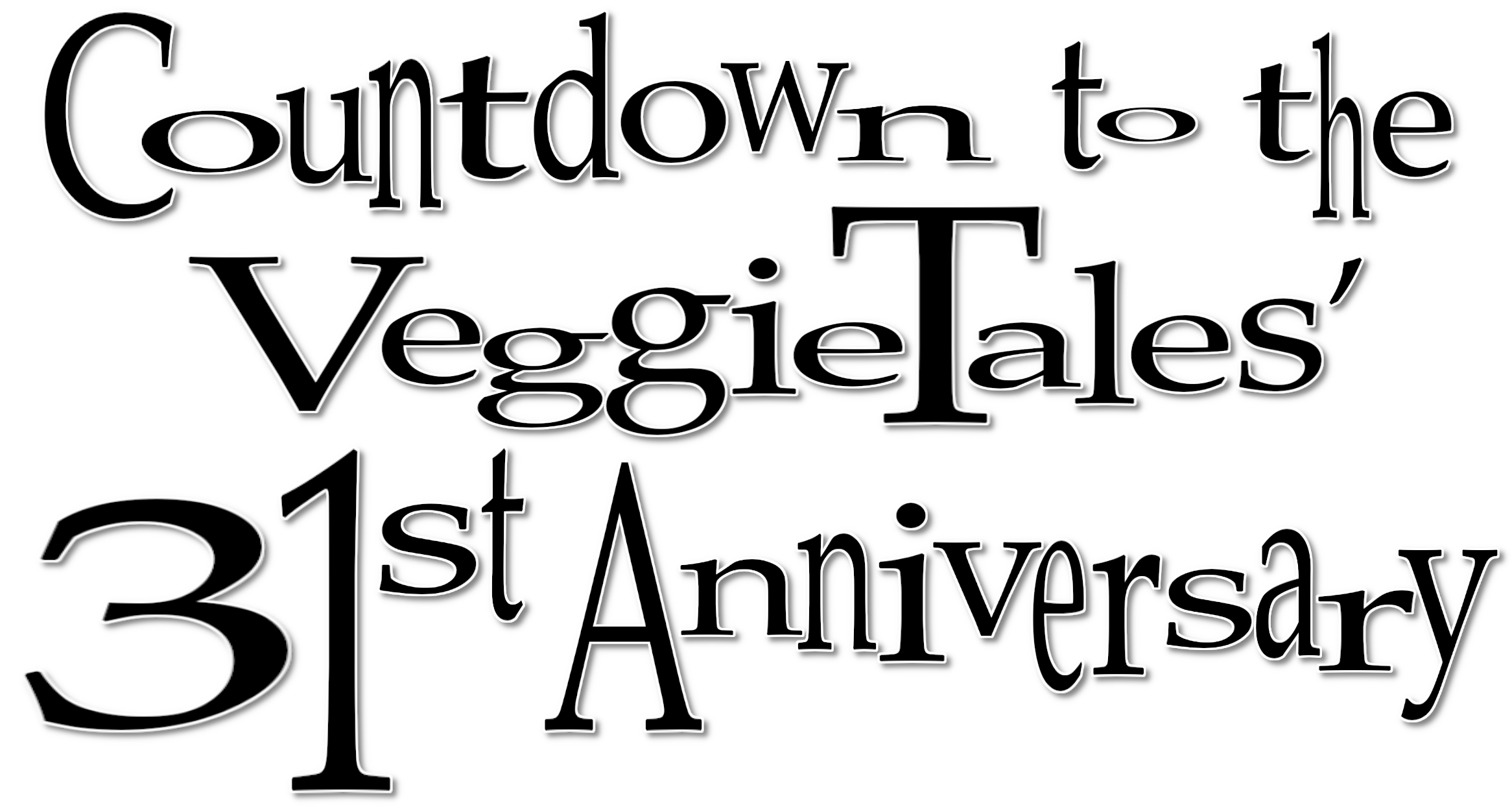 Countdown to the VeggieTales 31st Anniversary Logo