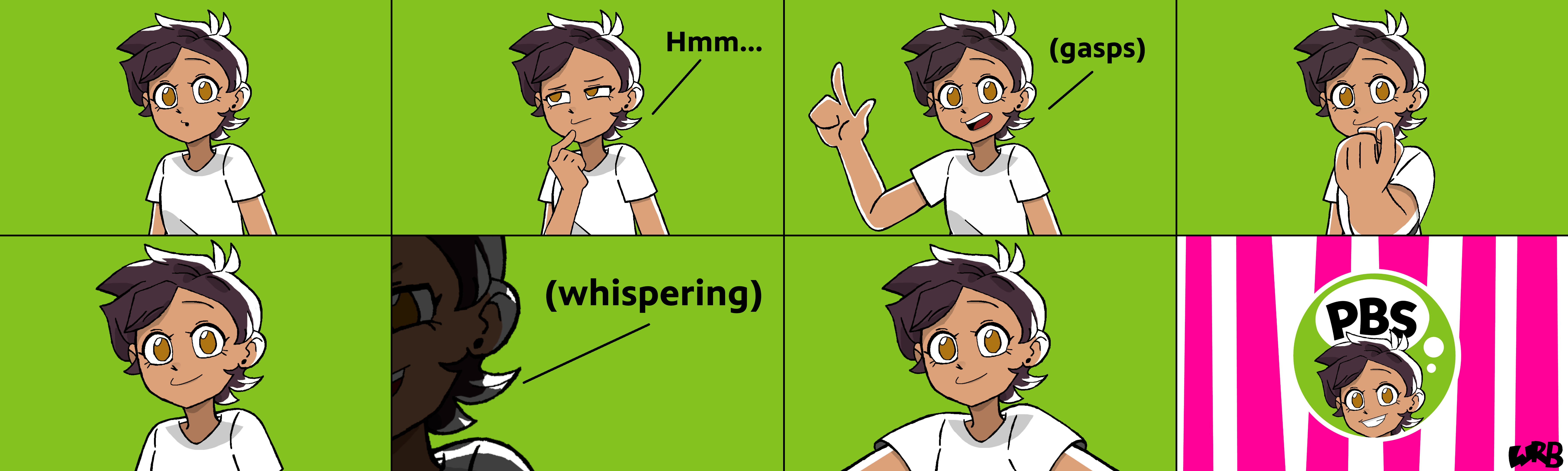 Luz whispering into my ear (Comic)