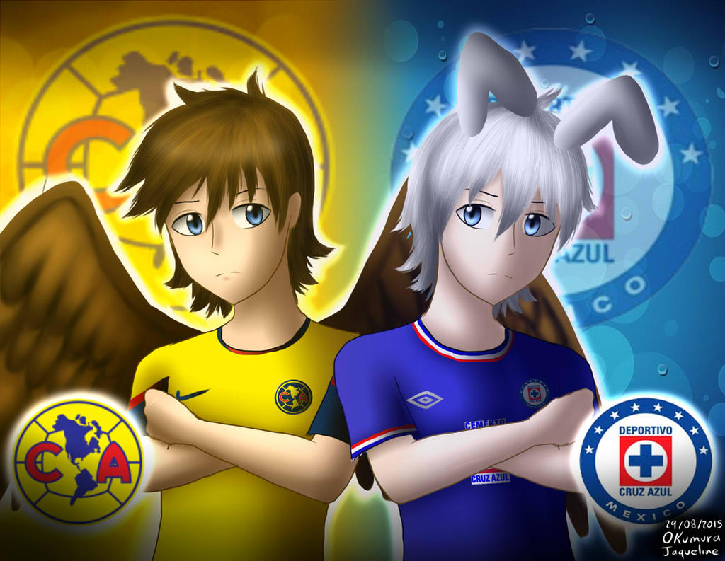 America Vs Cruz Azul by OkumuraJaqueline on DeviantArt