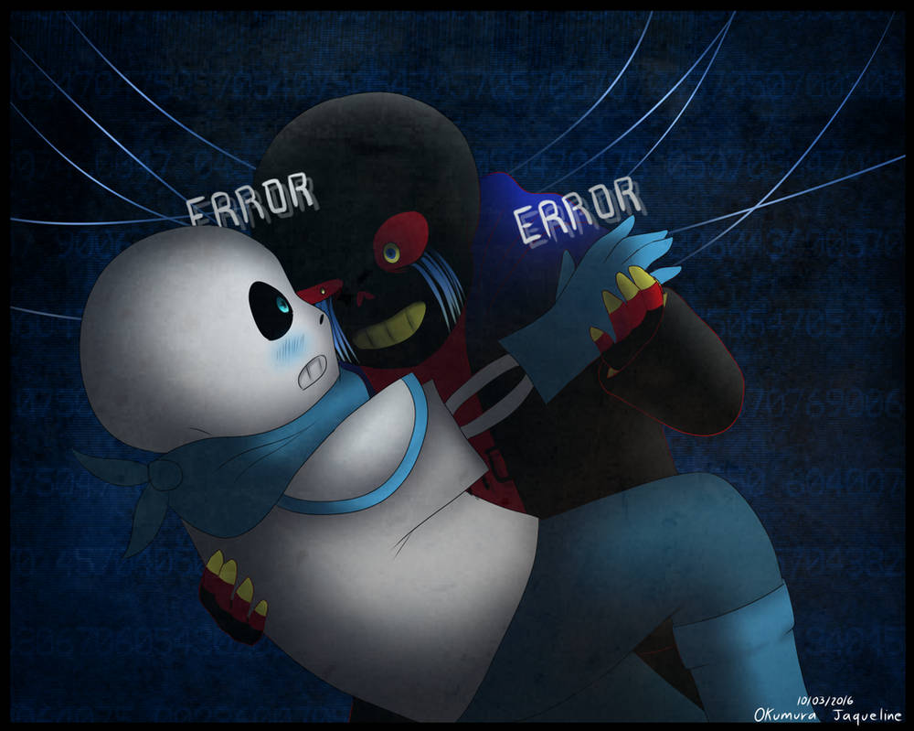 Blueberry Error Error Sans x Blueberry by OkumuraJaqueline on DeviantArt