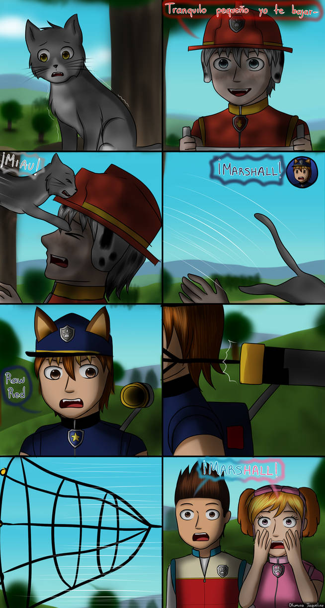 Paw Patrol - Marshall x Chase Parte 1 by OkumuraJaqueline on DeviantArt