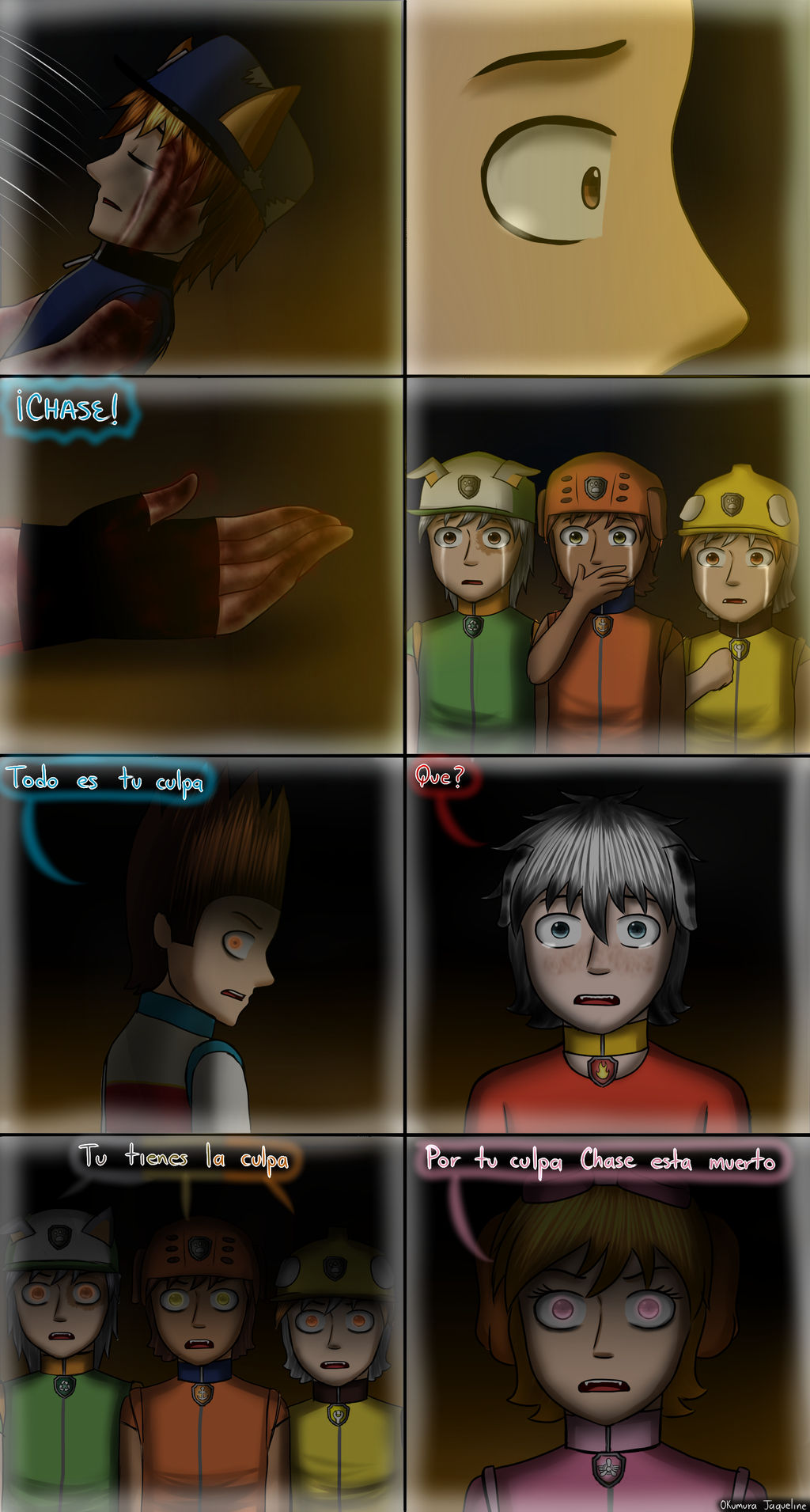 Paw Patrol - Marshall x Chase Parte 13 by OkumuraJaqueline on DeviantArt