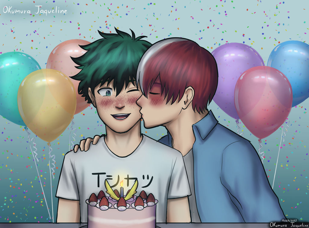 Happy Birthday - Izuku Midoriya by OkumuraJaqueline on DeviantArt