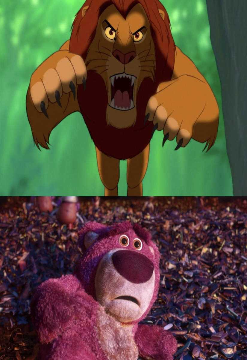 Simba Attacks Simba attacks Lotso by marcusantony9 on DeviantArt