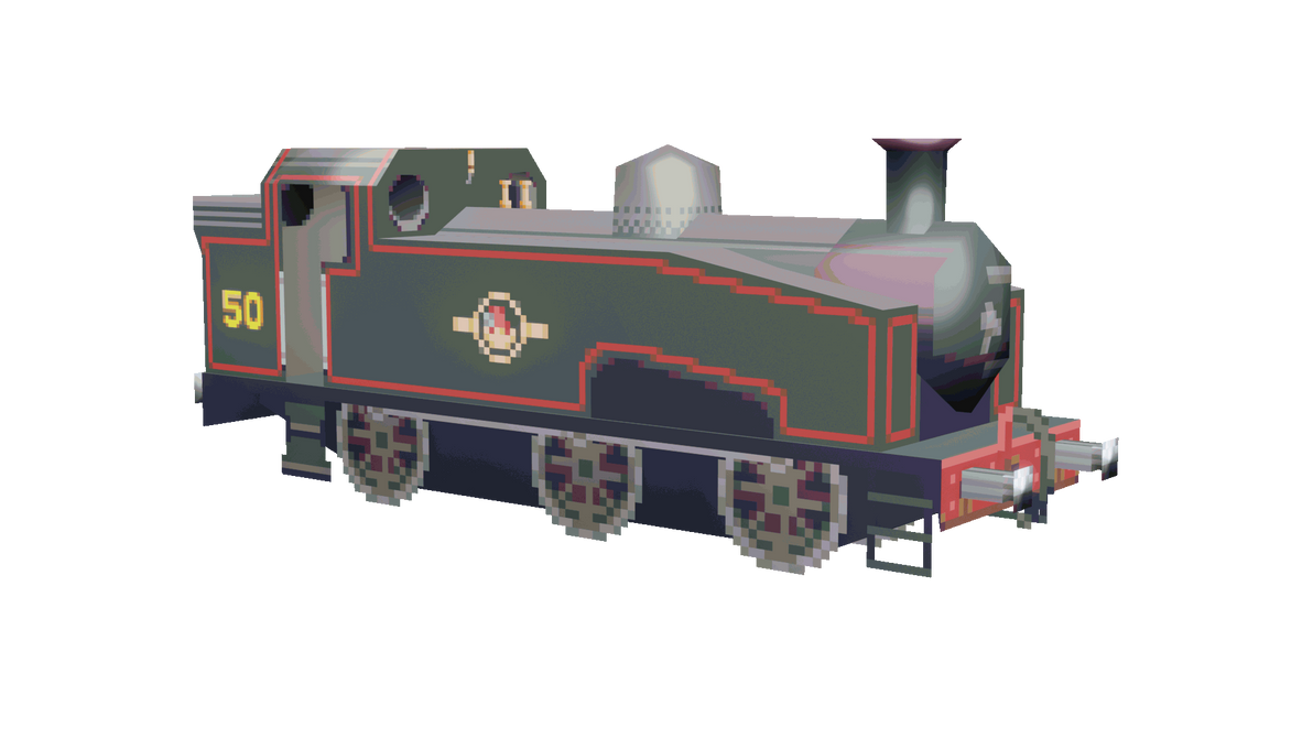 Deviantart Train Engine Low Poly Steam Locomotive (LNER J50/GNR J23) by Outertoaster on DeviantArt