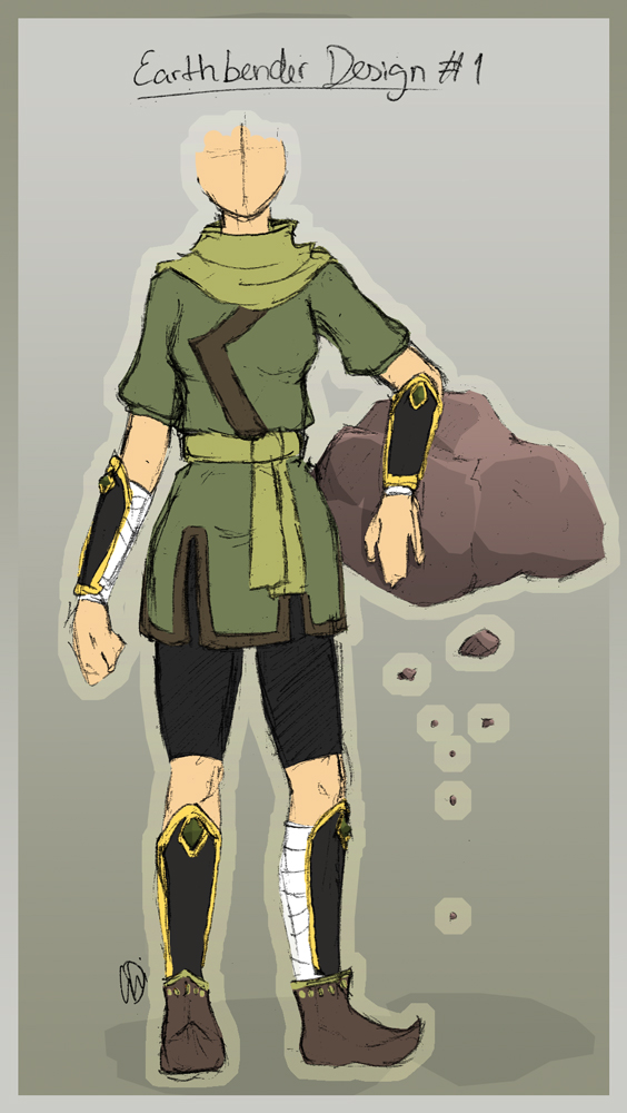 Earthbender Deviantart :: earthbender outfit design by birdkopng on DeviantArt