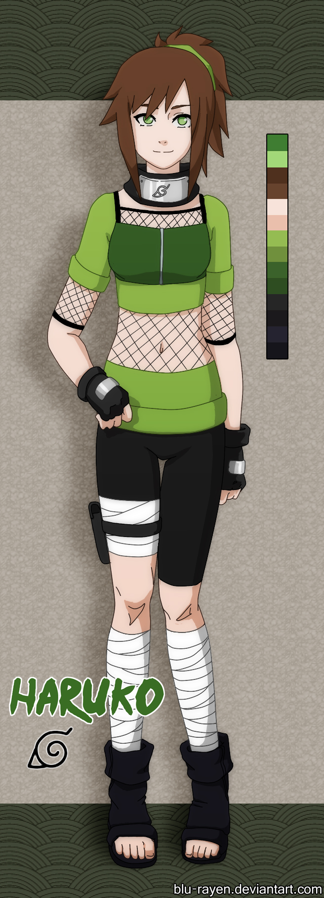 haruko :: shippuuden redesign + bio