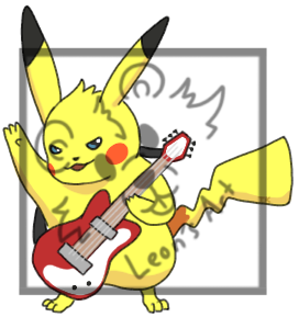 Rocker pikachu by wolfgirltk on DeviantArt