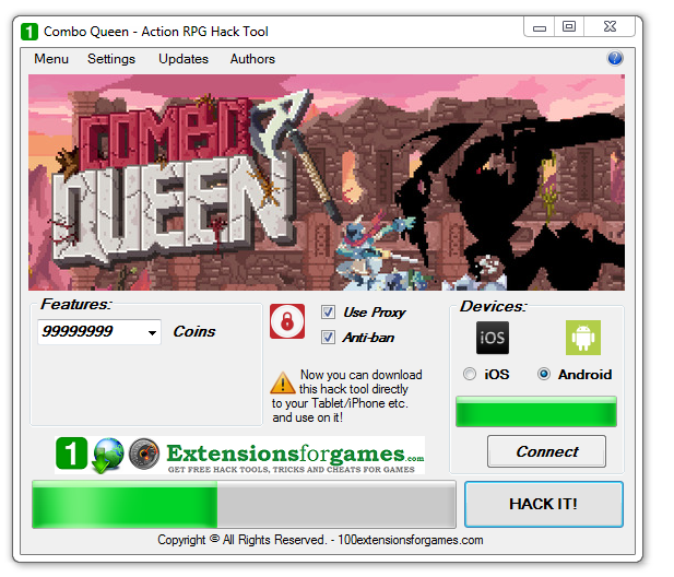 Combo Queen - Act Cheats Tool Hack gold coins cash