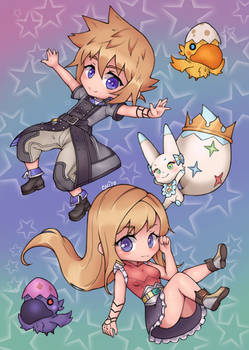 World Of Final Fantasy (chibi)