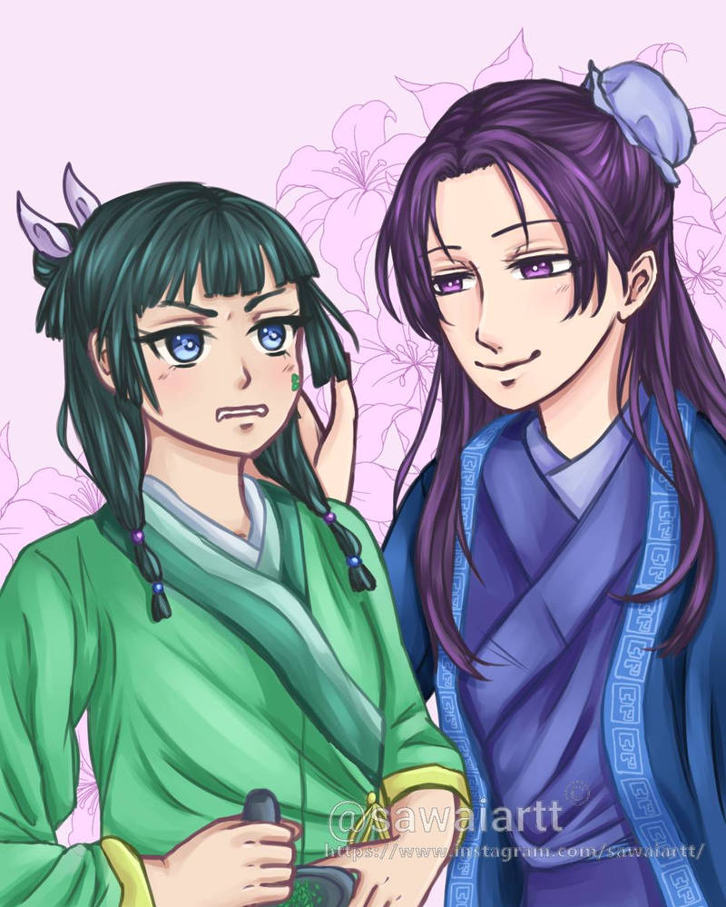 Mao mao and jinshi (Apothecary Diaries) by Lalaatje on DeviantArt Mao mao and jinshi (Apothecary Diaries) by Lalaatje on DeviantArt