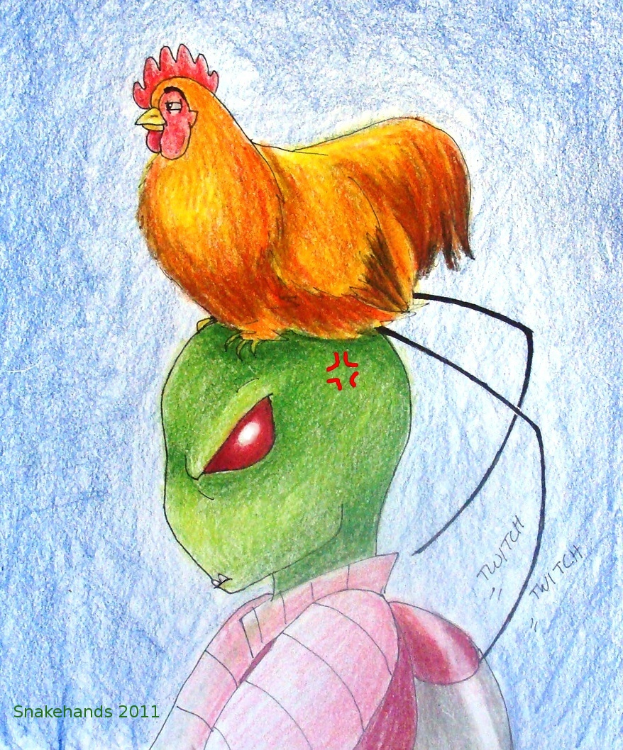 Invader Zim has Head chickens