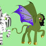 MLP African inspired bat pony adoptables - closed