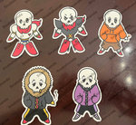 Undertale chibi fanart vinyl stickers matte by snakehands