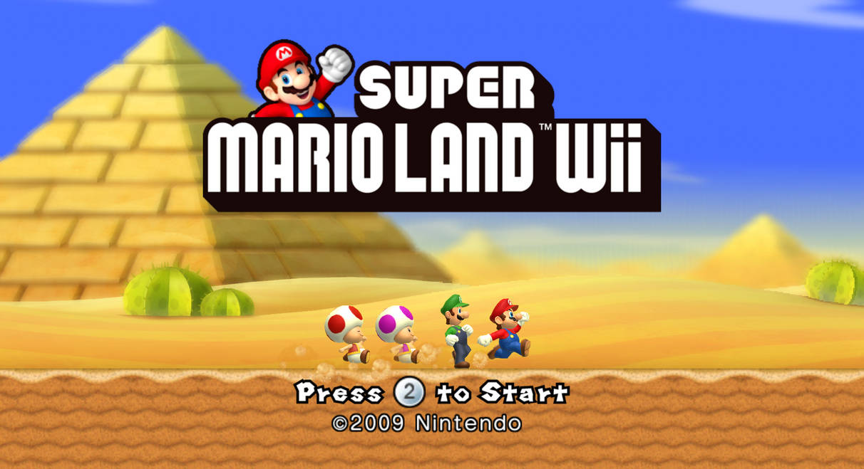 Modding Project: Super Mario Land 1+2 Wii