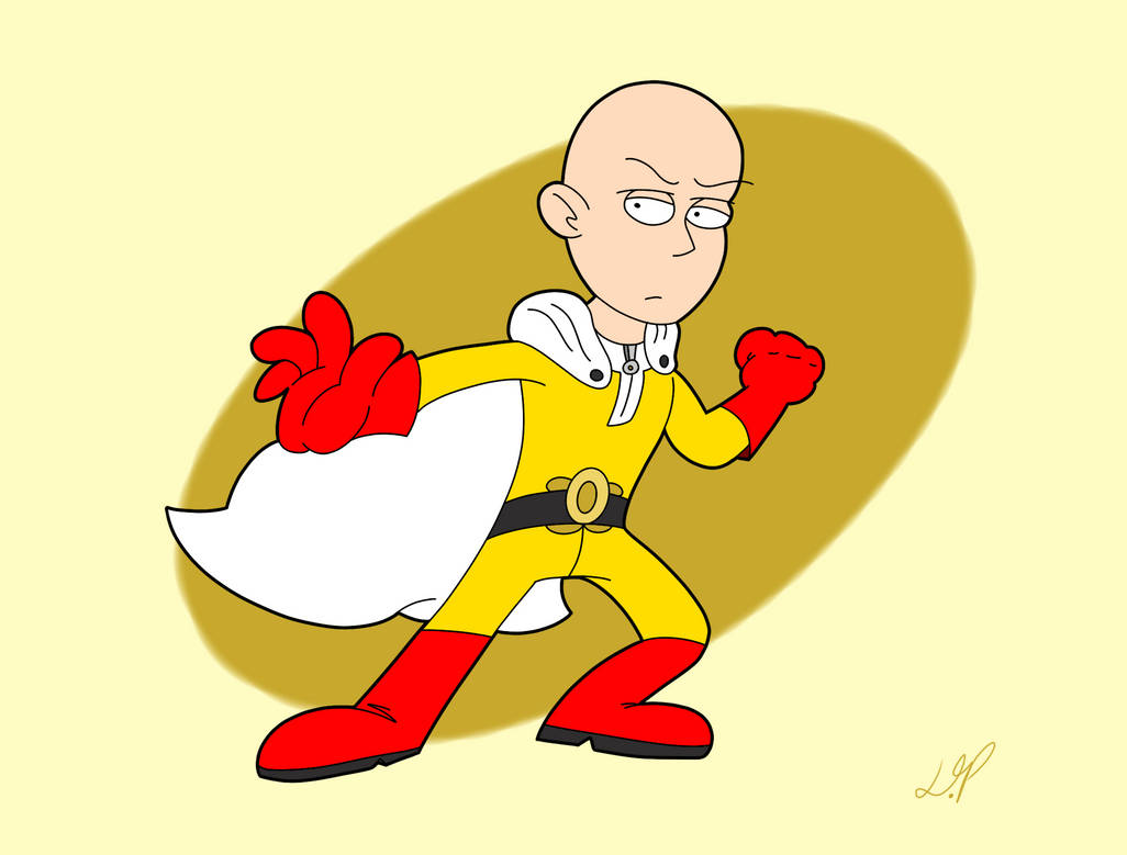 Saitama Caped Baldy Projects  Photos, videos, logos, illustrations and  branding on Behance