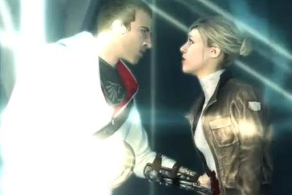 Assassins Creed Brotherhood Desmond Stabs Lucy By Dankia On Deviantart