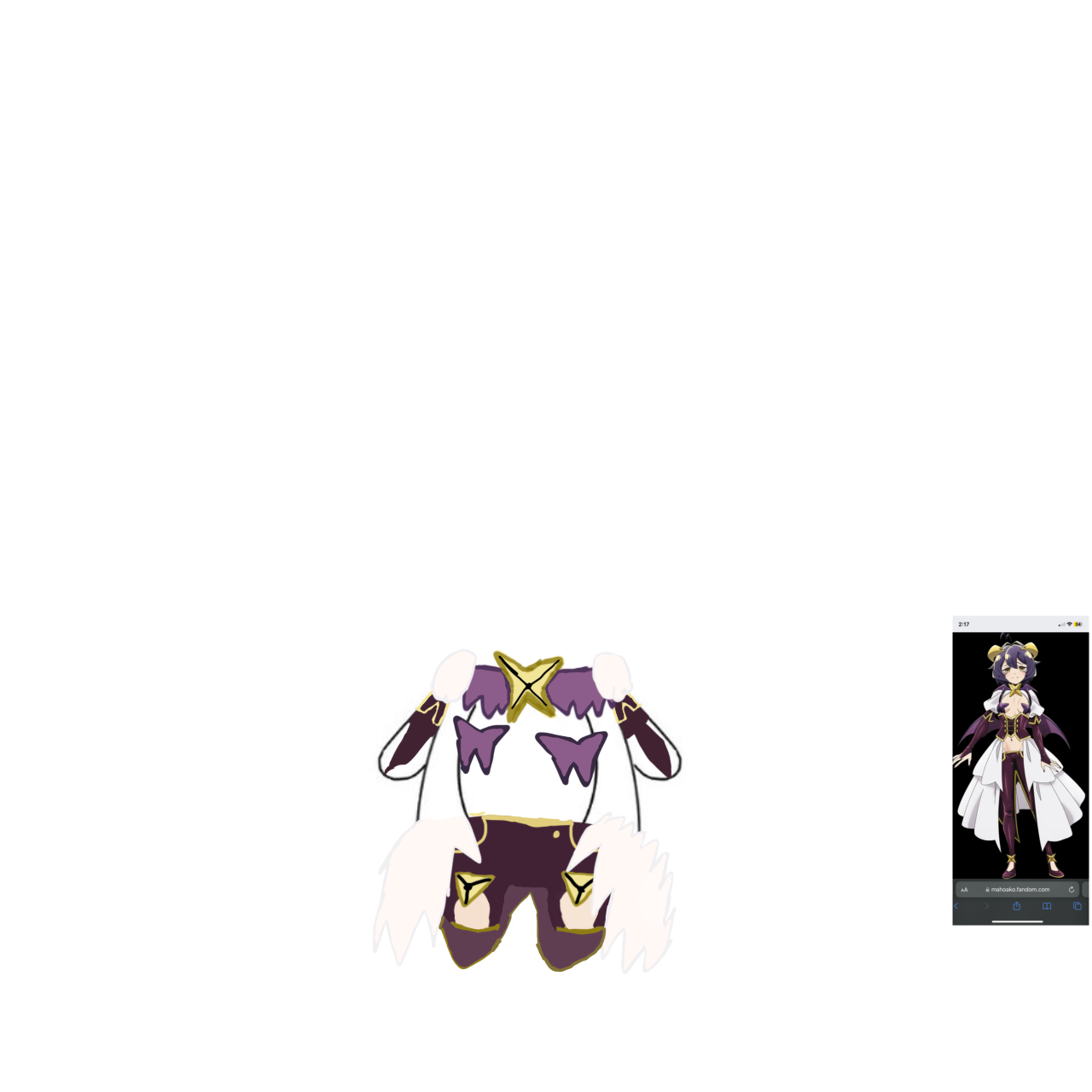 Magic Basier Magica basier costume but as teenieping by Magcialprecures on DeviantArt