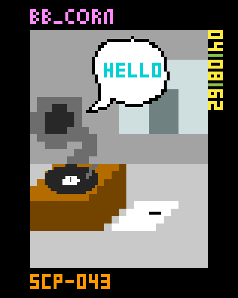 SCP-007 . Pixel Art Catalog by imumbreon on DeviantArt