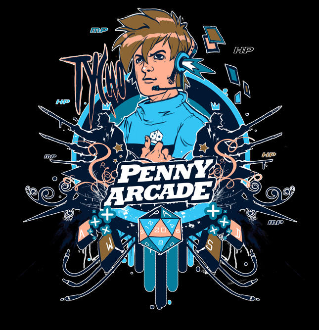 Penny Arcade Tee Tycho by BENQWEK on DeviantArt
