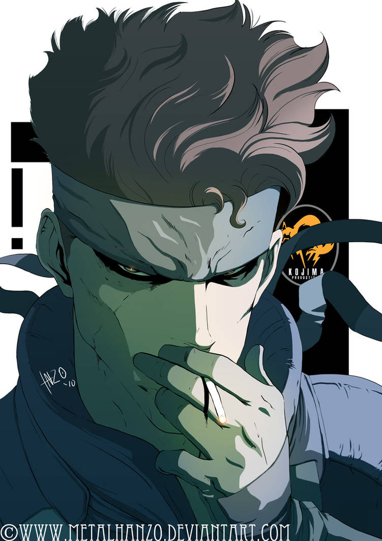 Solid Snake by HeavyMetalHanzo on DeviantArt