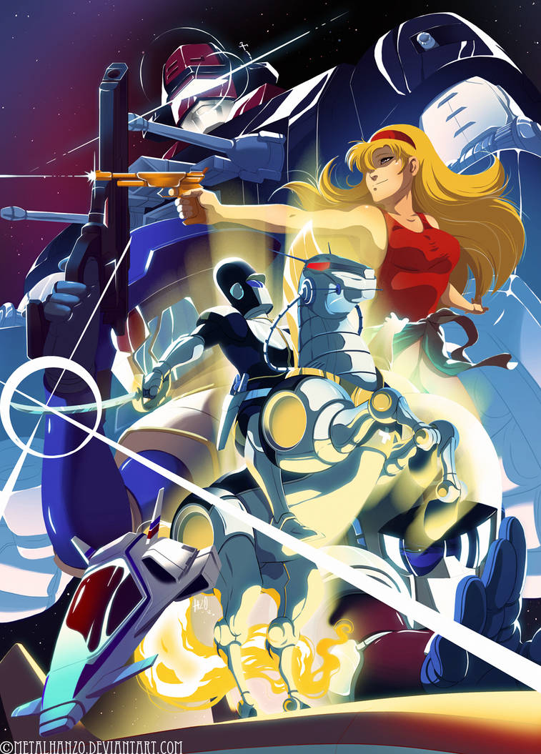 Saber Rider and The Star Sheriffs by HeavyMetalHanzo on DeviantArt