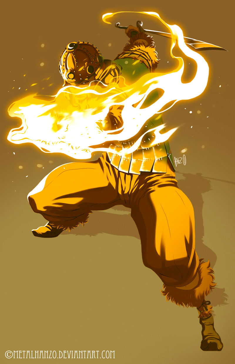 The Fiery Warrior by HeavyMetalHanzo on DeviantArt