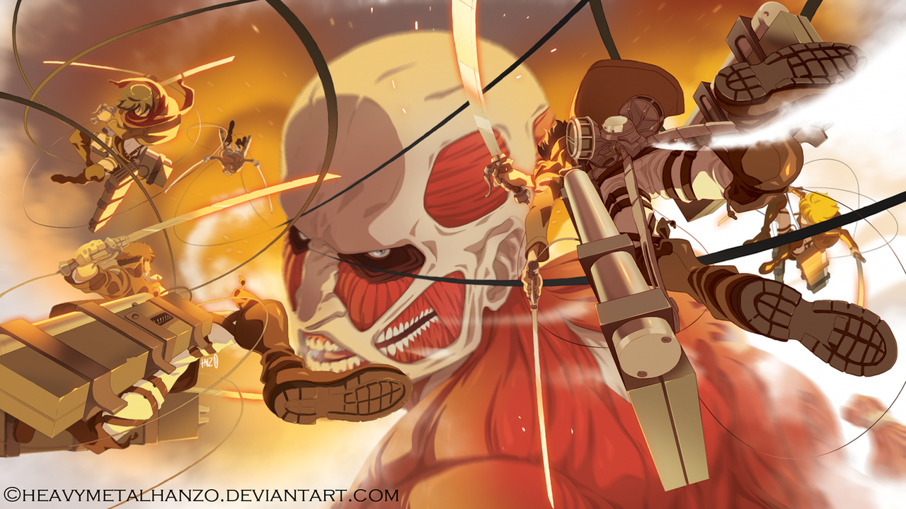 Attack on Titan by HeavyMetalHanzo
