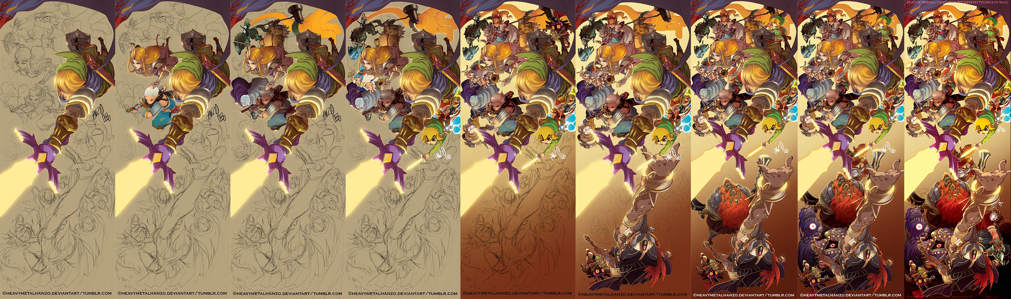 Hyrule Warriors WIP Step By Step