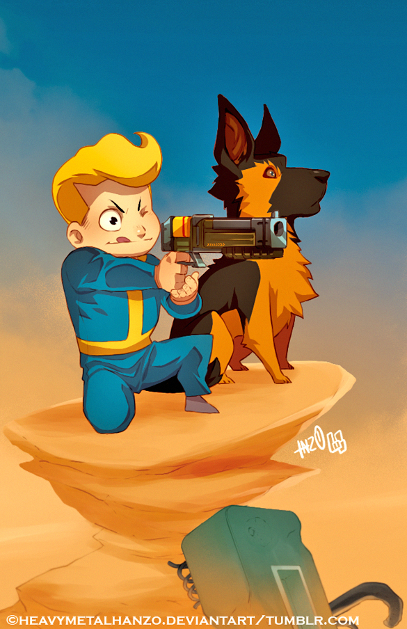 The Adventures of Vault Boy and Dogmeat