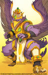 LuKhun-The Winged Warrior by HeavyMetalHanzo