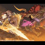 Final Fantasy XIV-Battle against Ifrit