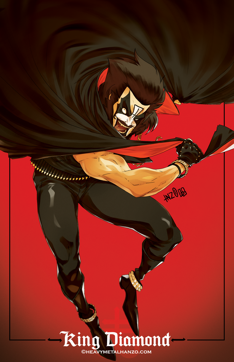 King Diamond by HeavyMetalHanzo on DeviantArt