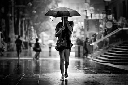 Lady with Umbrella