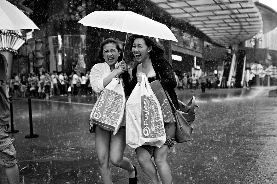 As  Happy as the Rain is Heavy...