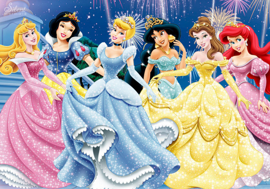 disney princess sparkle dress Disney Princess New Sparkle New Dress by fenixfairy on DeviantArt