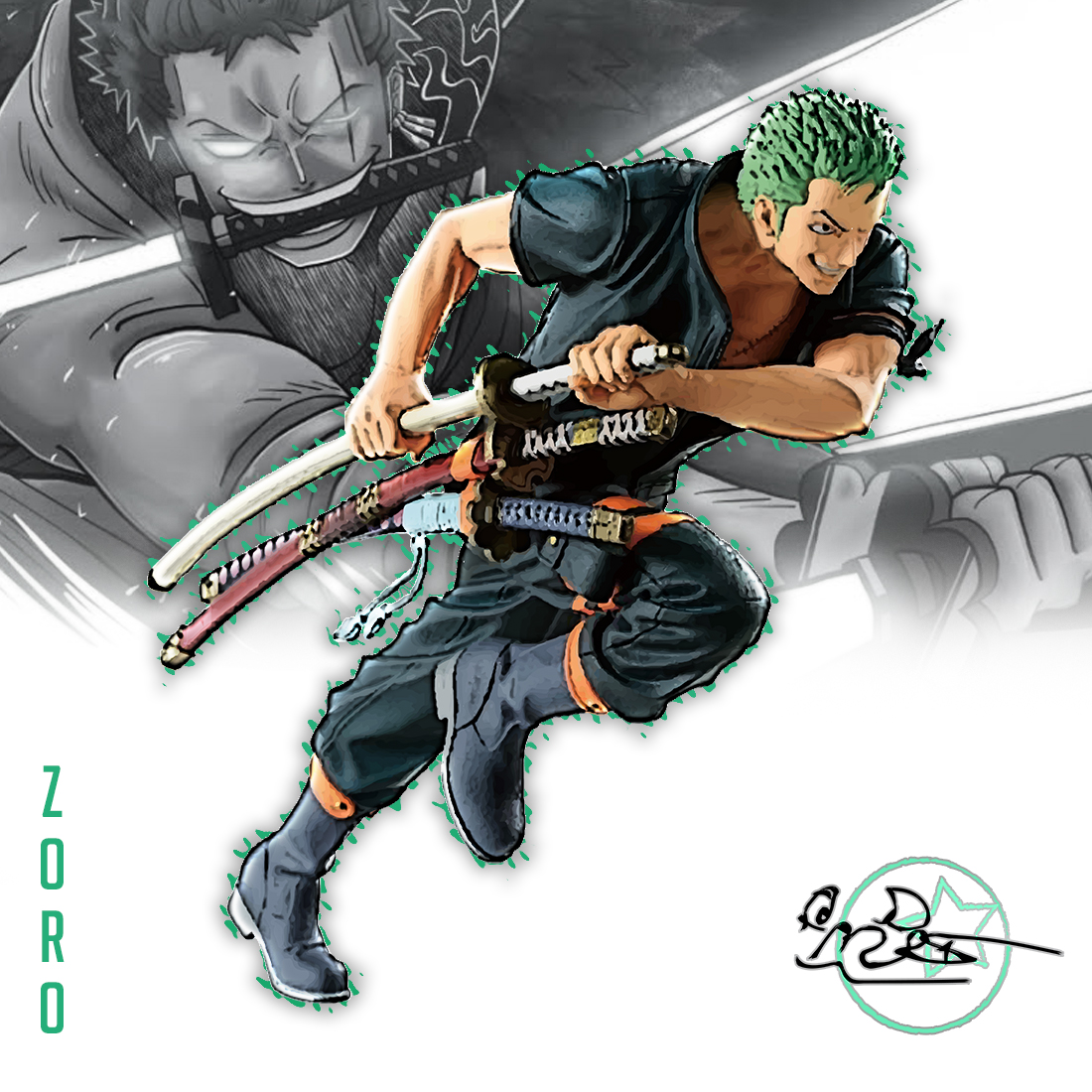 Roronoa Zoro  One Piece Live action Fanart by Ankaede on DeviantArt