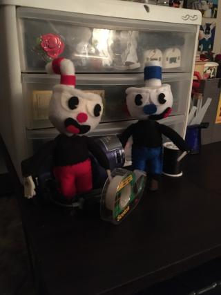 Cup Head And Mug Man Plushes by clock-guy on DeviantArt