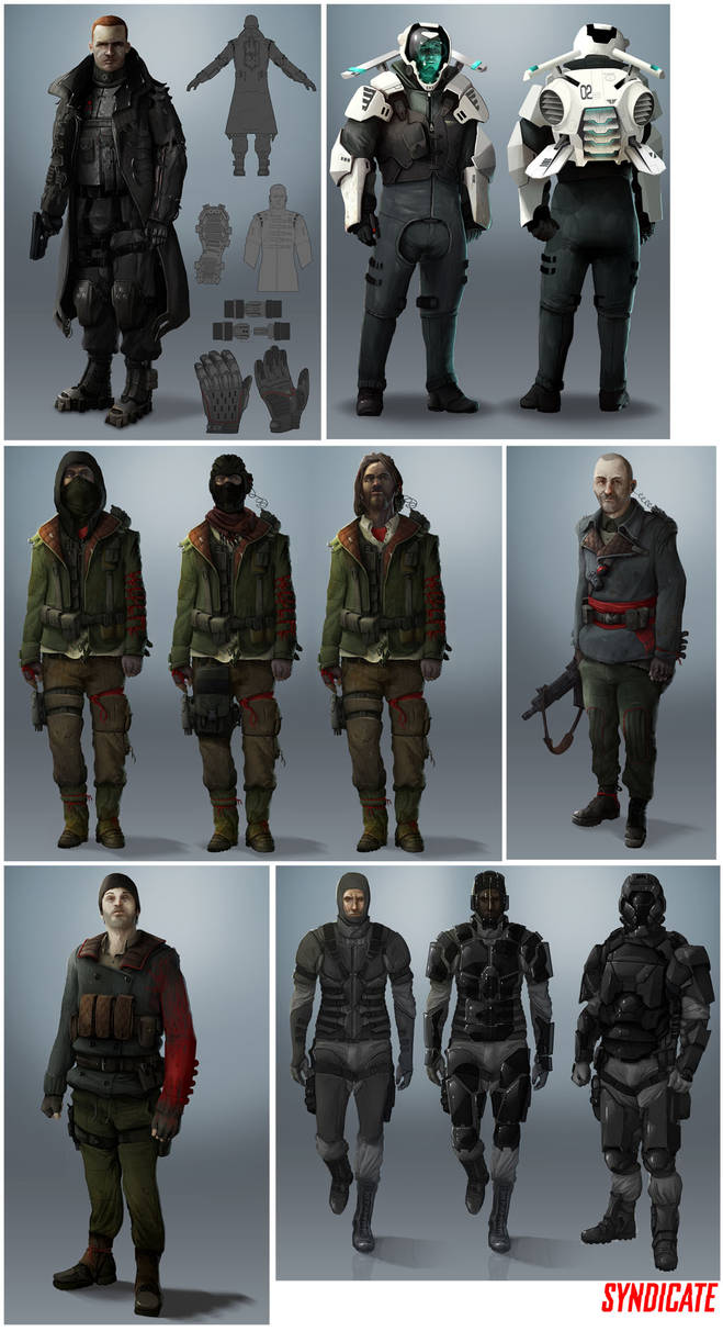 Syndicate Weapon Reference Syndicate Concept6 by bradwright on DeviantArt