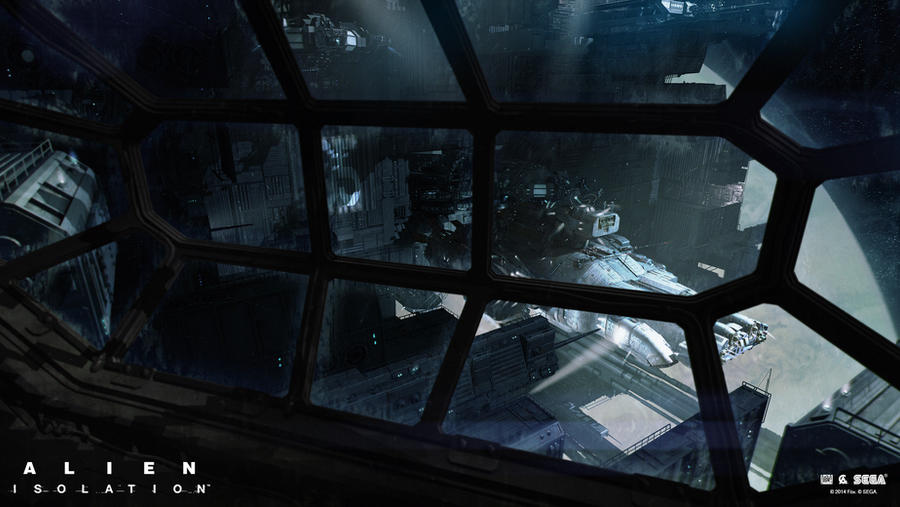 Alien Isolation concept art 01 by bradwright on DeviantArt