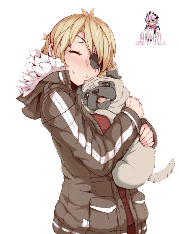 Anime Girl With Pug Png By Nuniji On Deviantart Anime Girl With Pug Png By Nuniji On Deviantart