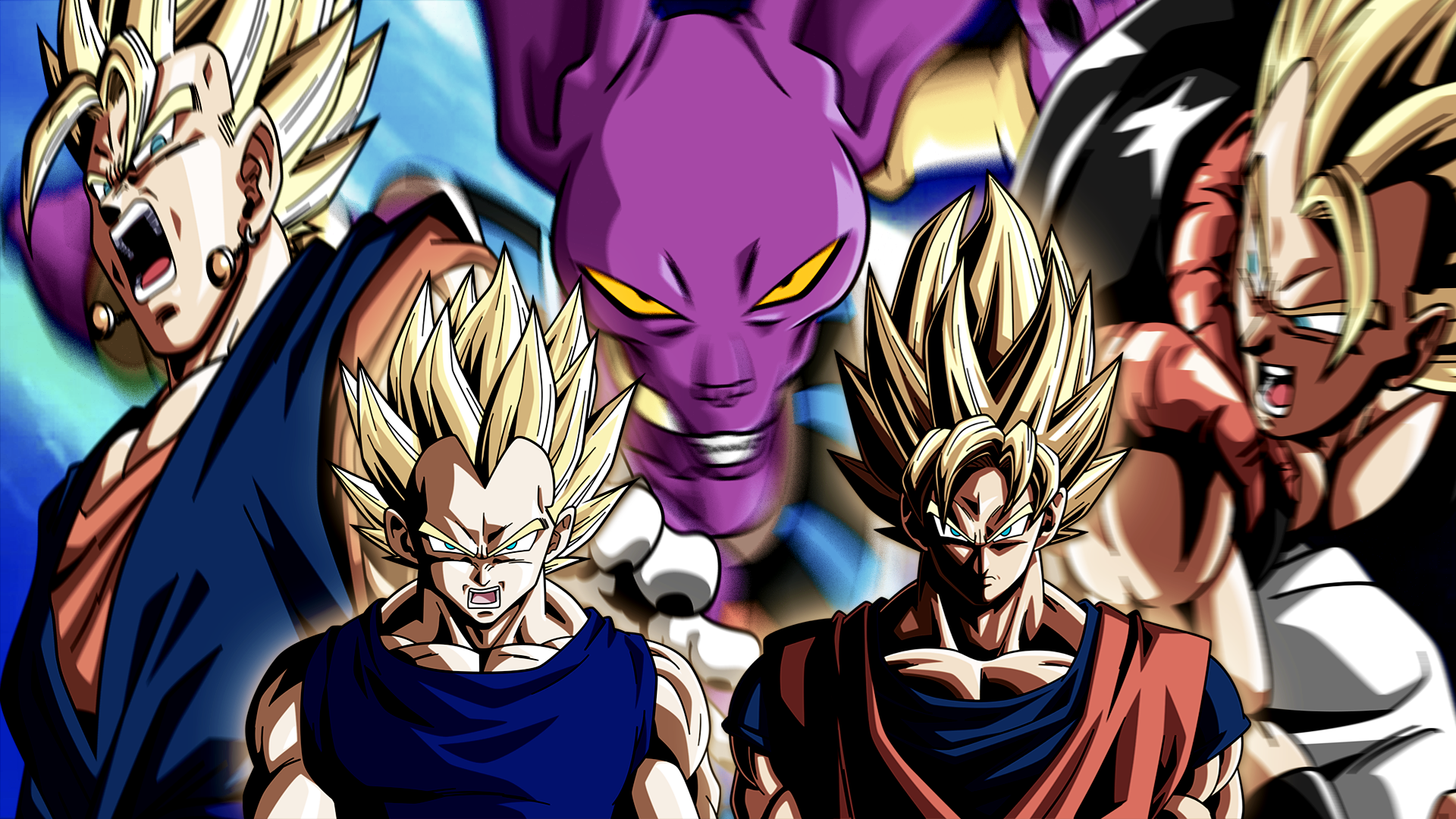 DBZ | Goku - Vegeta vs Bills | V2 by TheAMVDBZ on DeviantArt DBZ | Goku - Vegeta vs Bills | V2 by TheAMVDBZ on DeviantArt