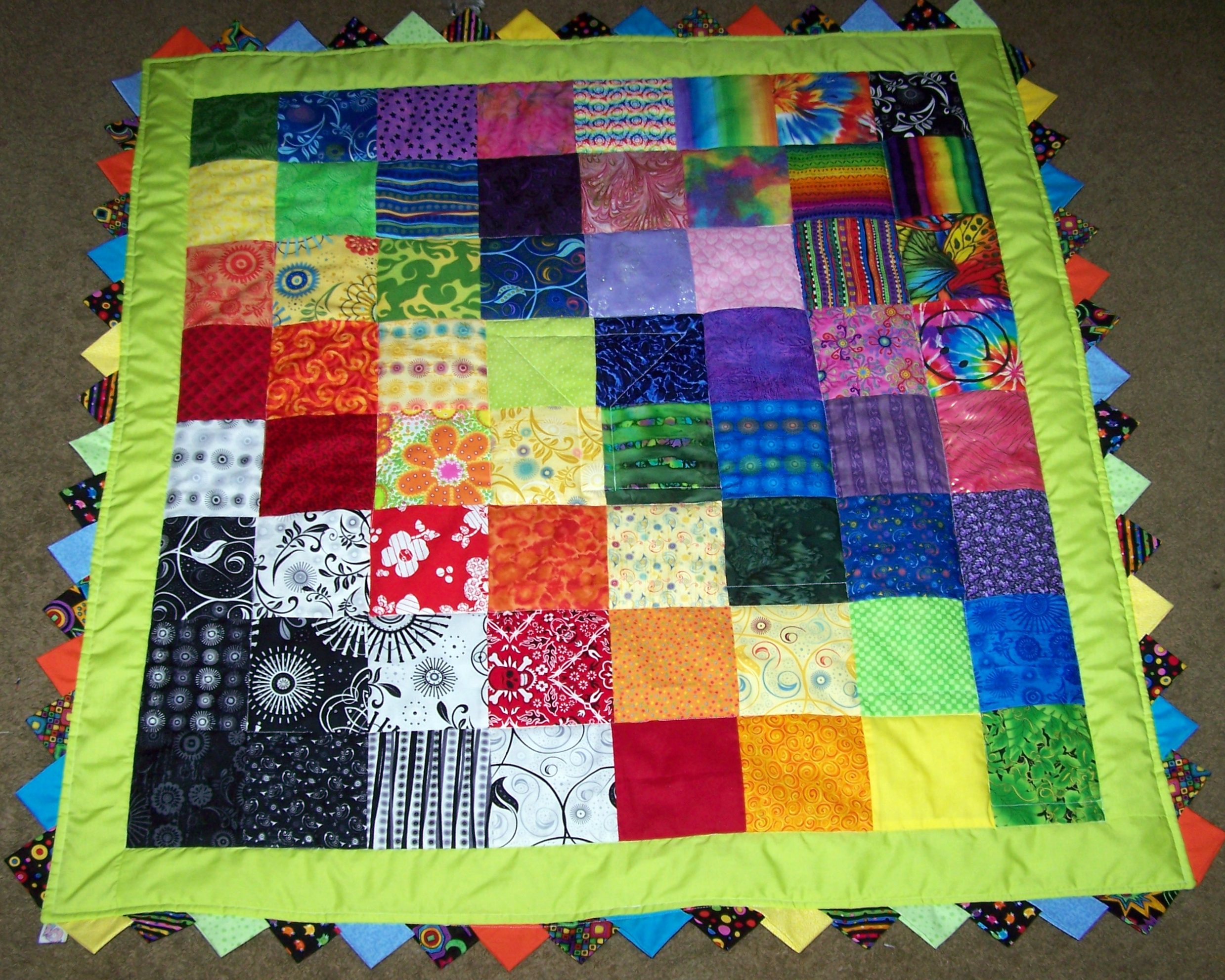 Nicole inutero baby quilt done