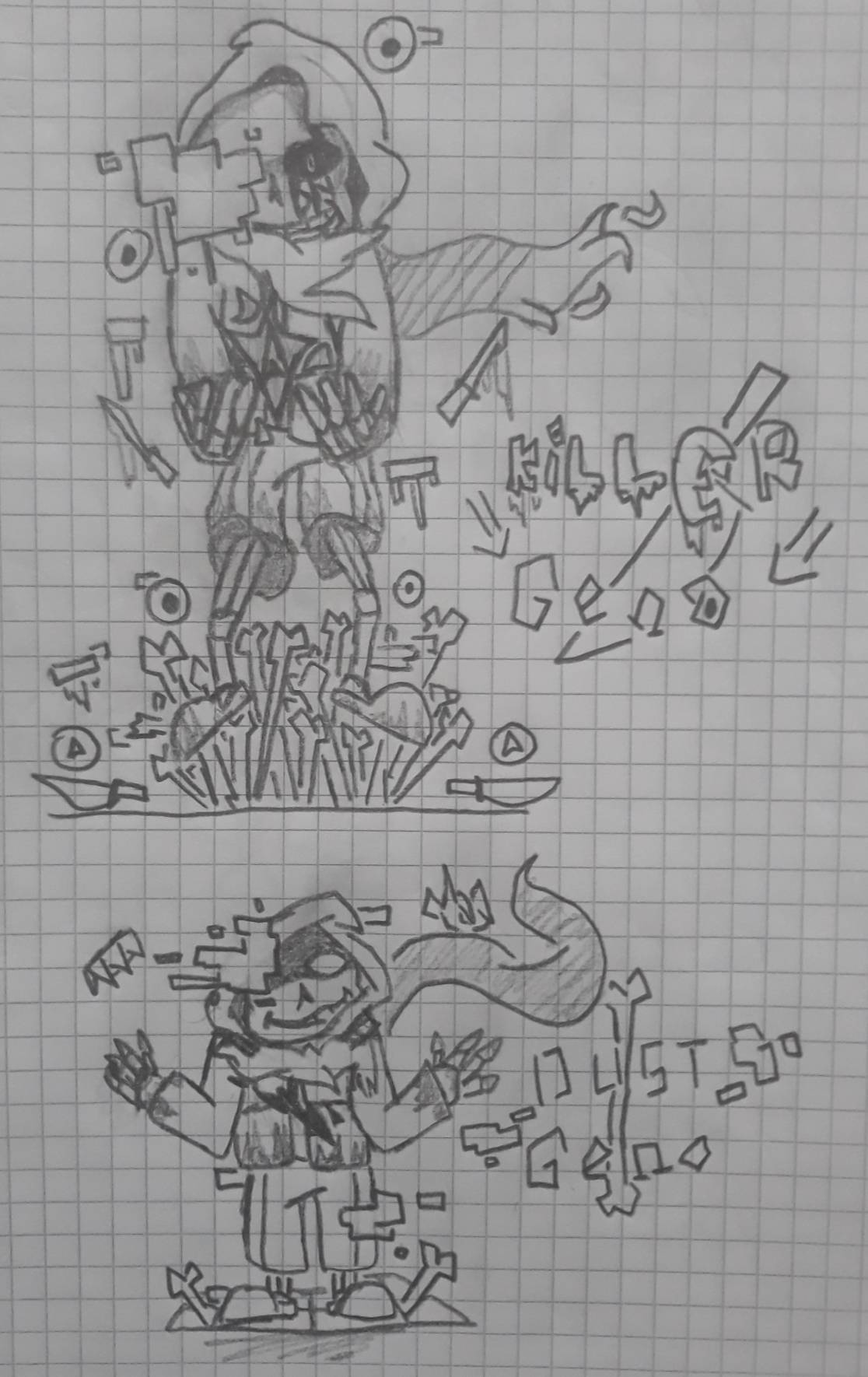 Geno Dust Killer Geno / Dust Geno by EpicAmazingEgemen on DeviantArt