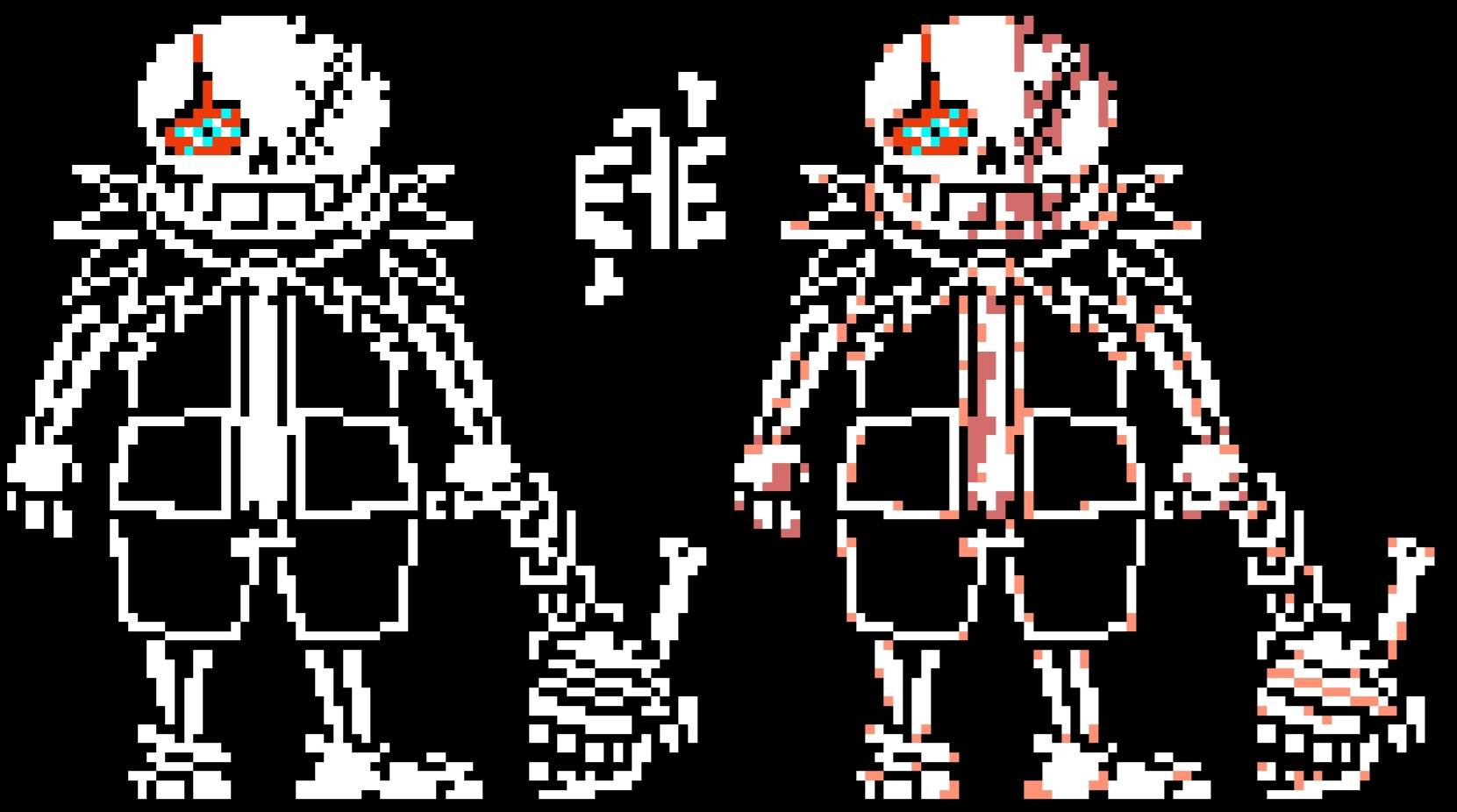 Projecttale Sans Battle Sprite by JesterBones4150 on DeviantArt