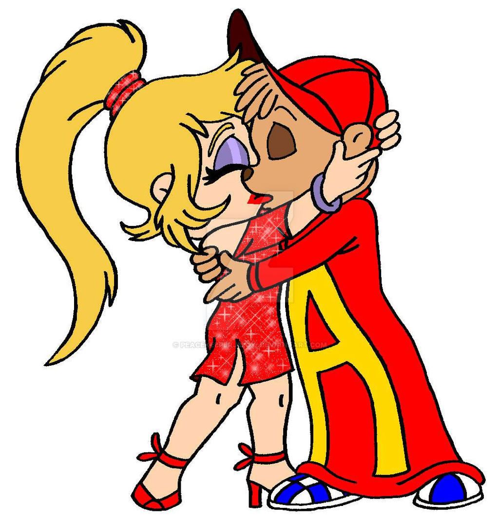 Alvin Kissing Brittany by Peacekeeperj3low on DeviantArt Alvin Kissing Brittany by Peacekeeperj3low on DeviantArt